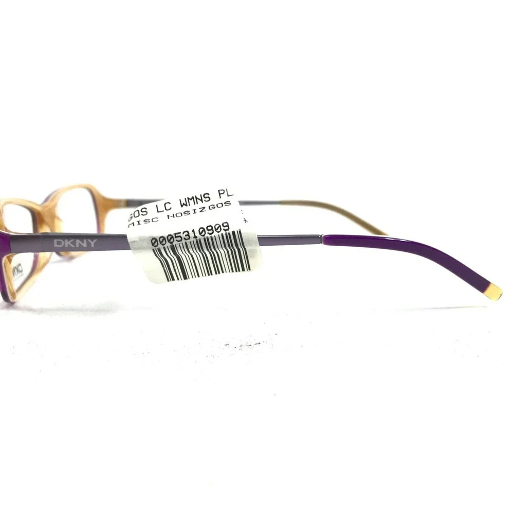 DKNY Eyeglasses Frames DY4559 3279 Clear Brown Purple Cat Eye 50-16-135